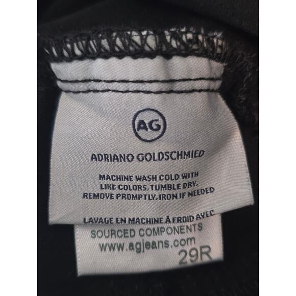 Adriano Goldschmied AG The Legging Ankle Maternity Black Women's Jeans 29 NWT - Picture 4 of 7